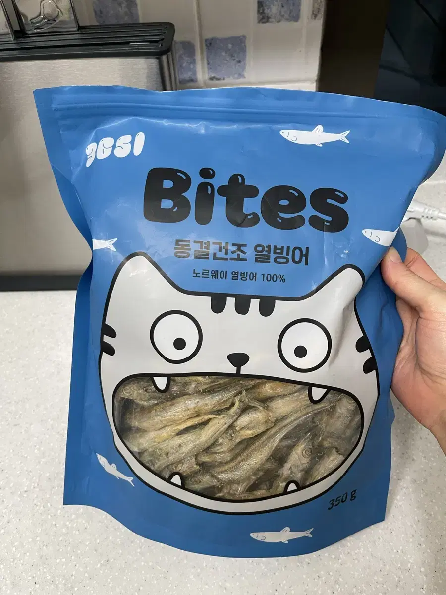 3651 바이츠 동결건조 대용량 고양이 트릿 열빙어트릿 고양이 간식